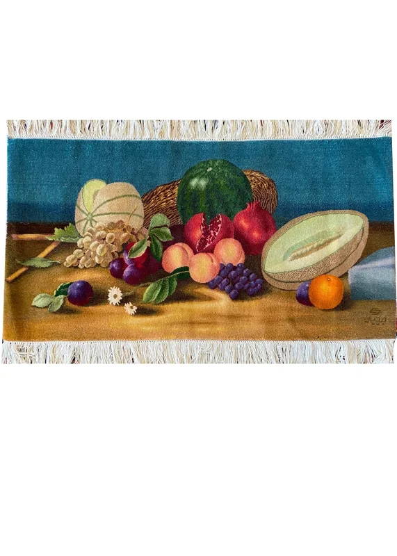 1’7″x3’2″ Tabriz Still Life