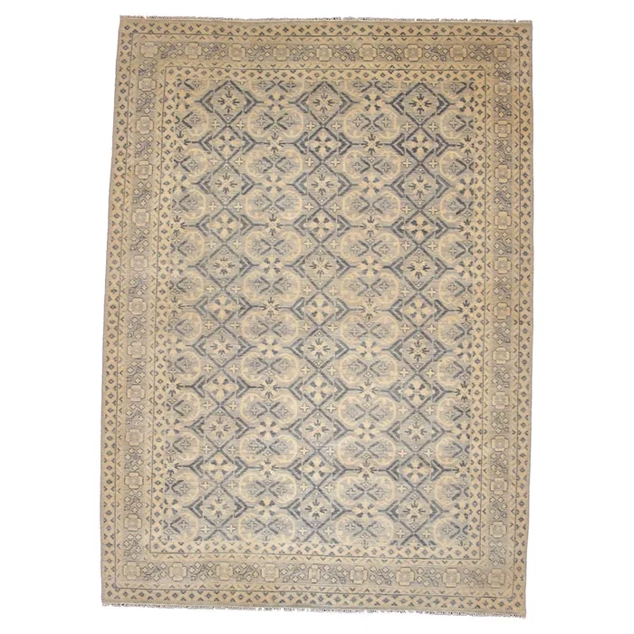 10′ 4″ x 14′ 4″ (10×14) Soft Melody Collection SM-402GY Wool Rug #011748