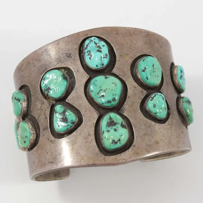 1950s Turquoise Shadowbox Cuff