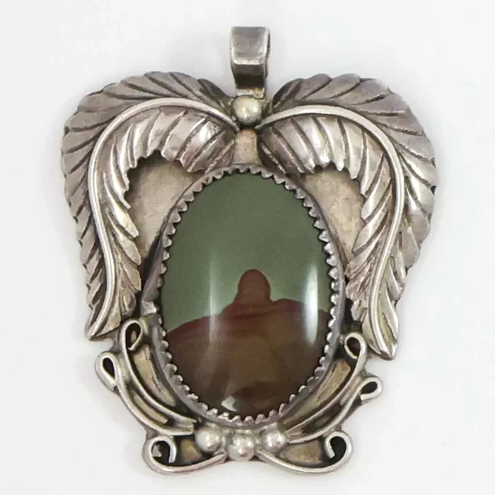 1970s Turquoise Pendant