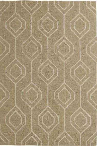 5′ 2 x 7′ 6 Hand Made Hand TurtedLuna Area Rug