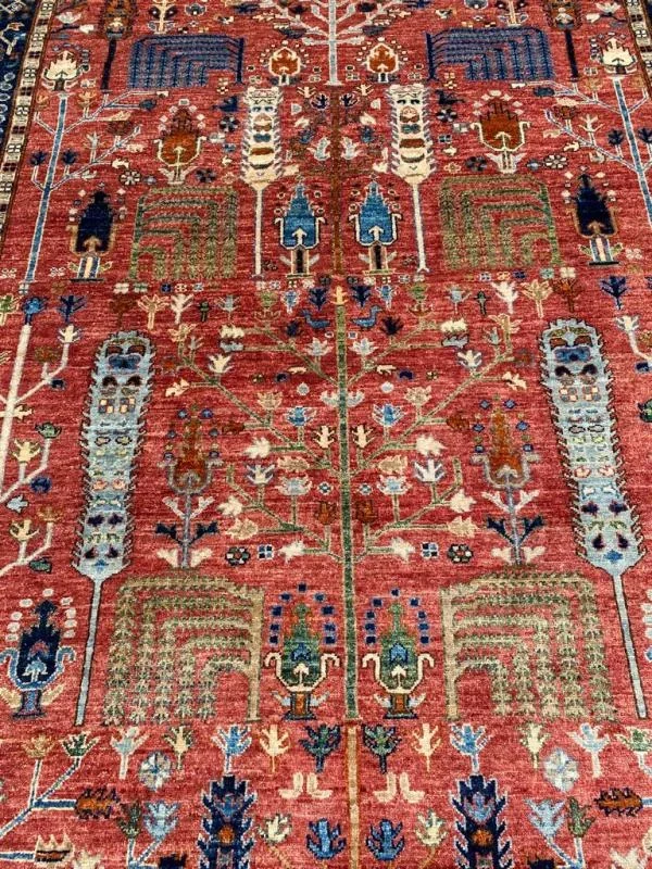 51576 1940’s Persian Kerman Runner 4’x16′