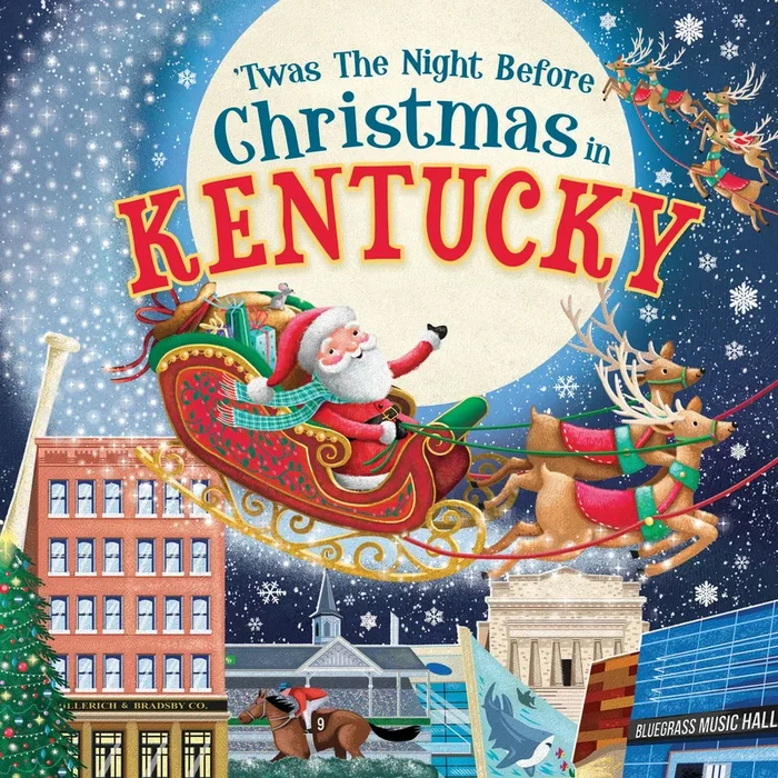 ‘Twas the Night Before Christmas in Kentucky – Hardcover