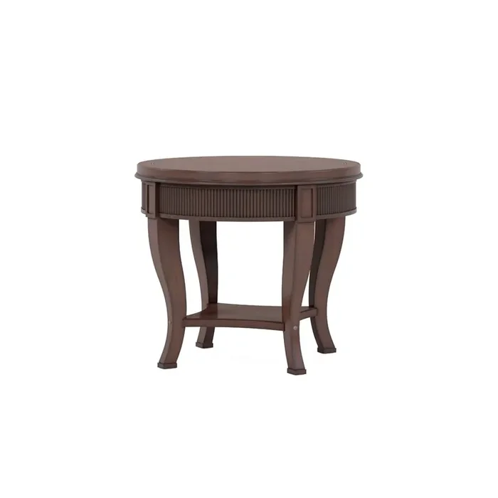 A.R.T. Furniture – Revival Round End Table in Brown – 328303-1730