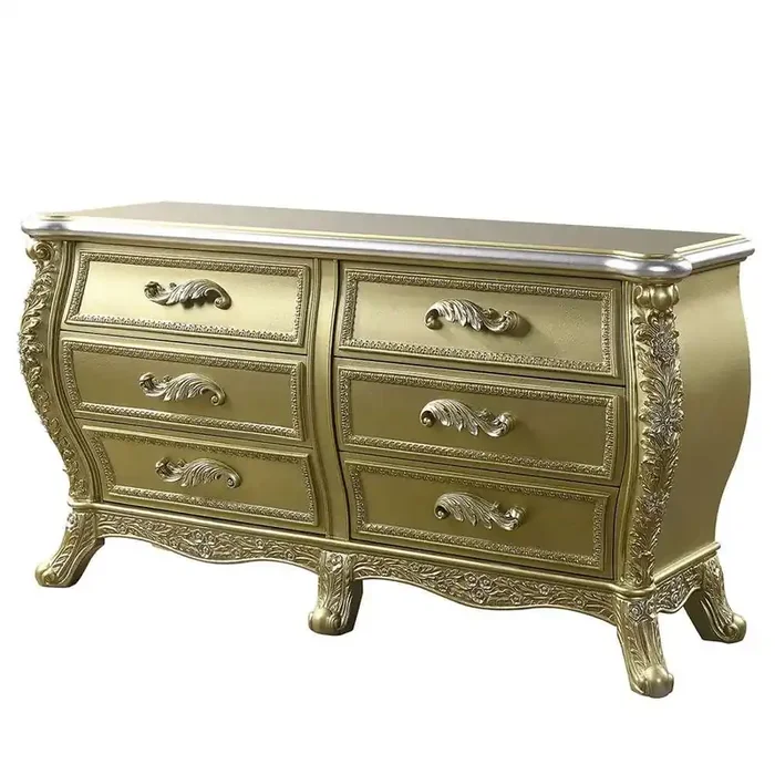 ACME Furniture – Cabriole Dresser – Gold – BD01466