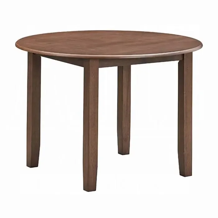 ACME Furniture – Ferris Round Dining Table – Brown Finish – DN03340