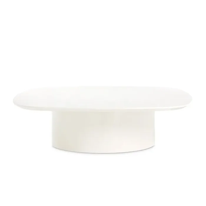 AICO by Michael Amini – Le Montreaux Cocktail Table – Cloud White – LFR-MTRX201-108