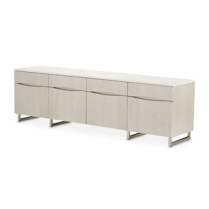 AICO by Michael Amini – Marin Media Cabinet – Greige – NKI-MRIN081-139