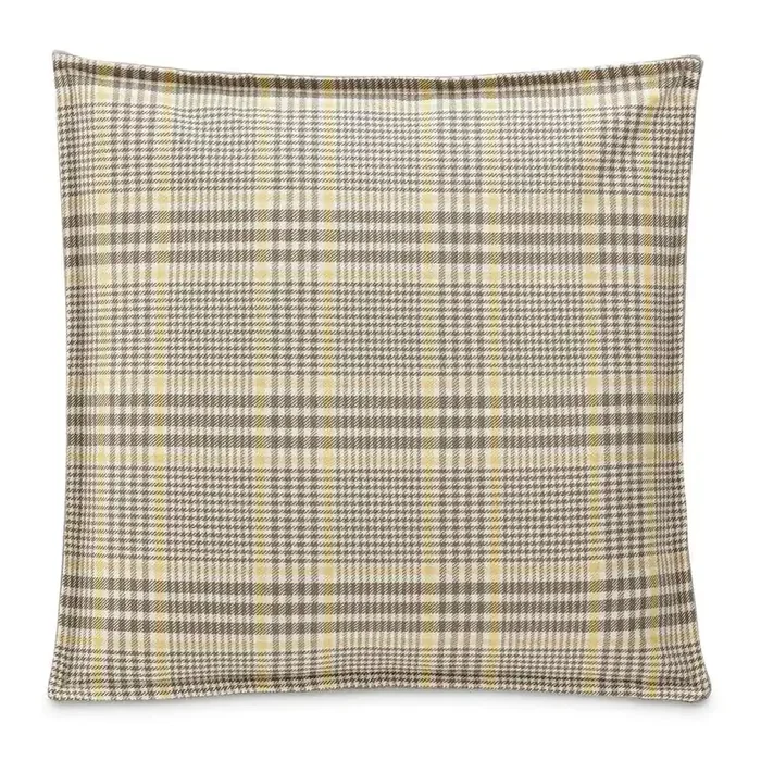 AICO by Michael Amini – Newport Leeds 17in Square Box Throw Pillow – Dove – BCS-DP17-LEEDS-DOV