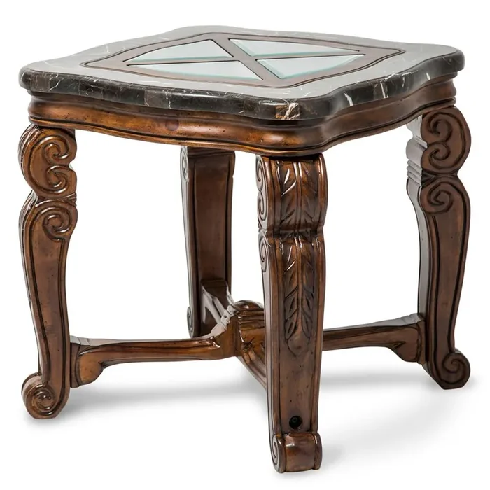AICO by Michael Amini – Tuscano End Table in Melange – 34202-34_CLOSEOUT