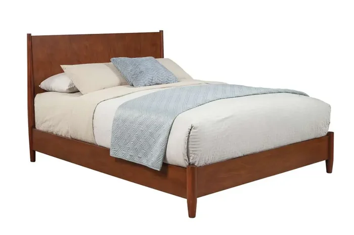 Alpine Furniture – Flynn Full Platform Bed, Acorn – 766-08F