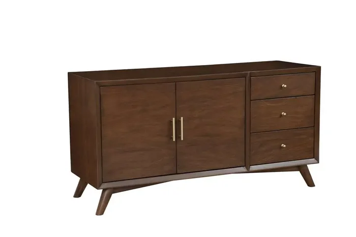 Alpine Furniture – Flynn Sideboard, Walnut – 966WAL-64