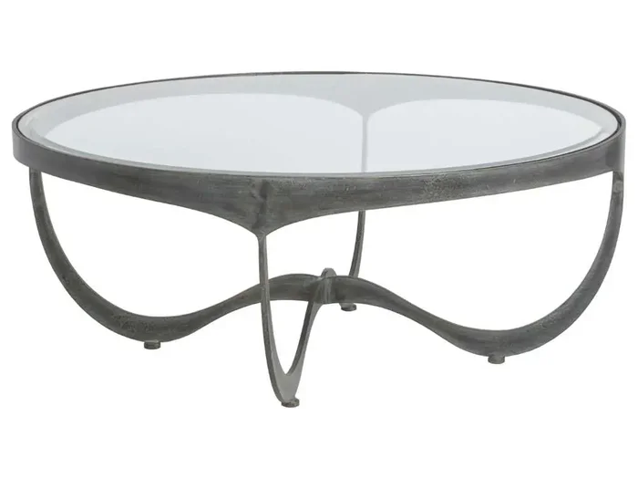 Artistica Home – Metal Designs Sophie Round Cocktail Table – St Laurent finish – 01-2232-943-44