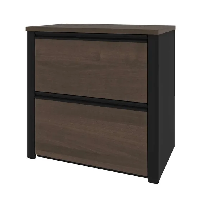 Bestar – Connexion 31W 30 Lateral File Cabinet in Antigua & Black – 93631-000052