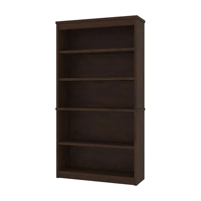 Bestar – Universel 36W Bookcase in Chocolate – 44700-69