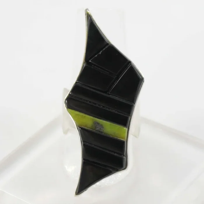 Black Jade and Orvil Jack Ring