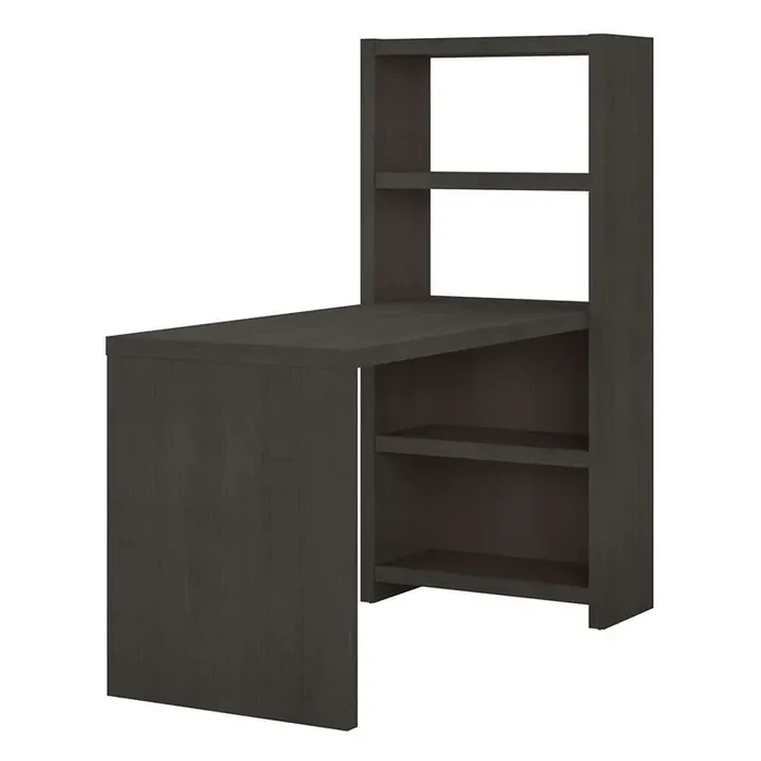 Bush Business Furniture – Echo 56W Bookcase Desk in Charcoal Maple – KI60307-03