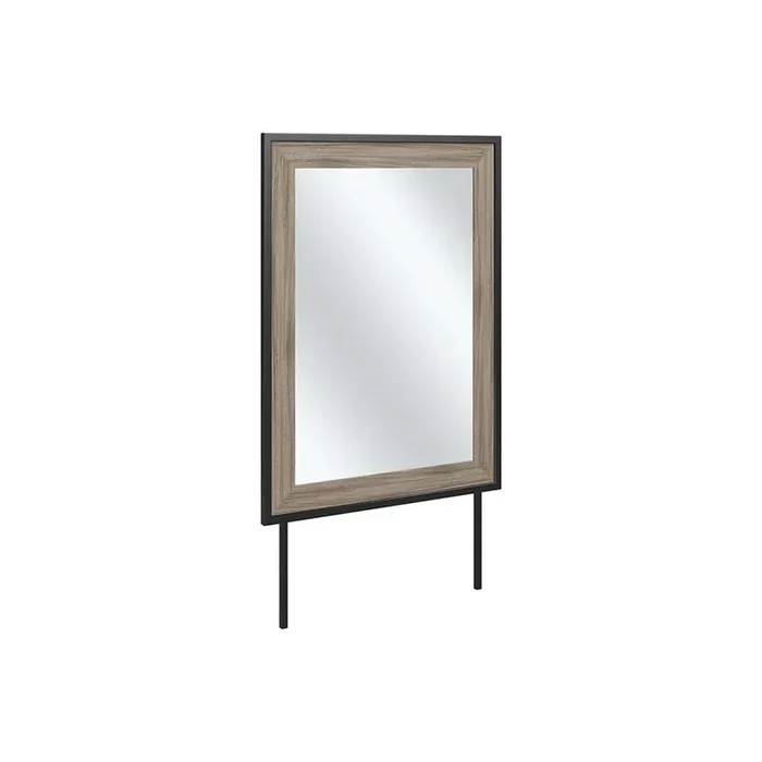 Bush Furniture – Atria Bedroom Mirror in Modern Hickory – ARA130MH
