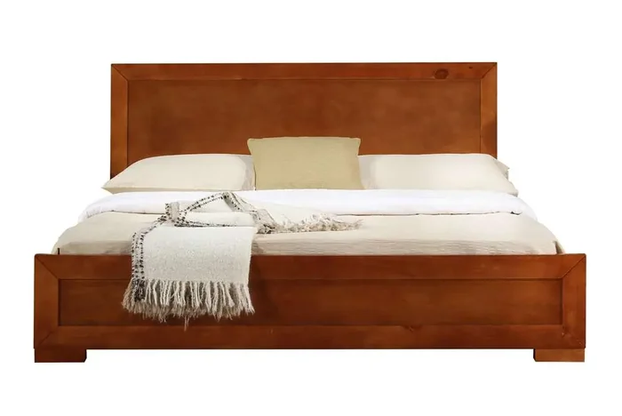 Camden Isle – Trent Wooden Queen Platform Bed in Cherry – 86347
