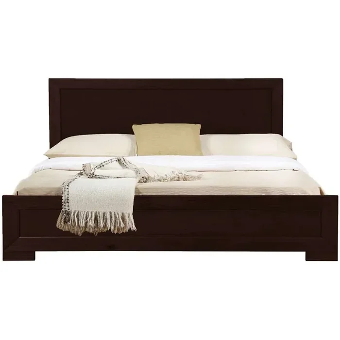 Camden Isle – Trent Wooden Queen Platform Bed in Espresso – 87009