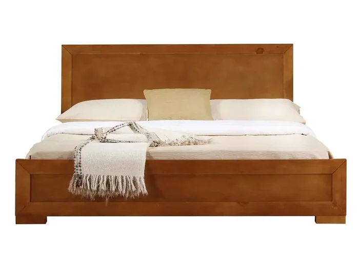 Camden Isle – Trent Wooden Twin Platform Bed in Oak – 86999