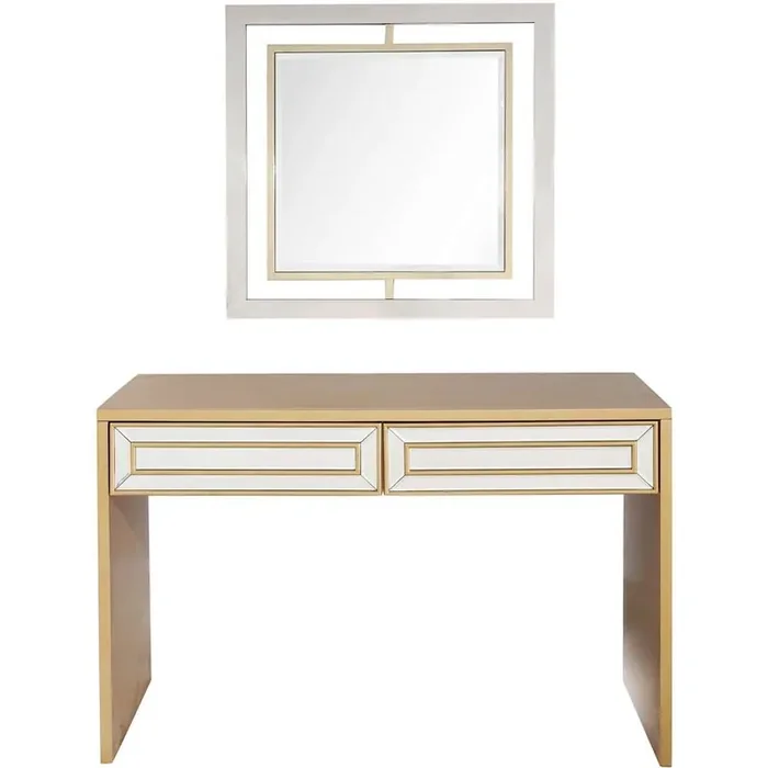 Camden Isle – Virginia Wall Mirror and Console – 86486