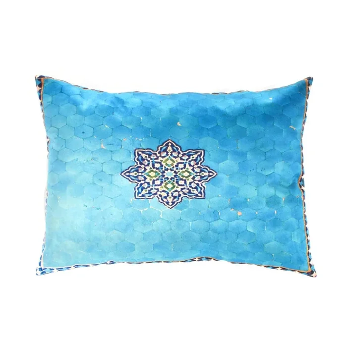 Canvello Silkroad Tile Velvet Pillow 16′ X 24′