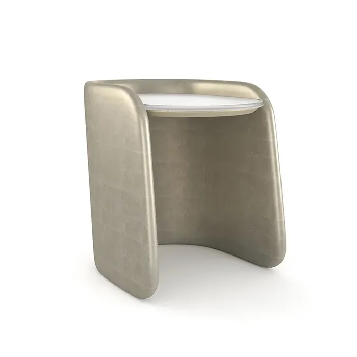 Caracole – Bauble Side Table in Oracle Broken Leaf – CLA-024-413