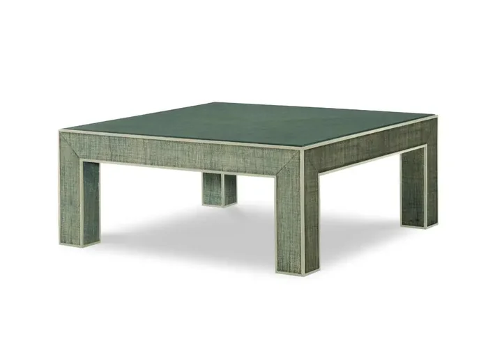 Century Furniture – Curate – Newport Square Coffee Table-Fg/Pn – CT5008-FG-PN