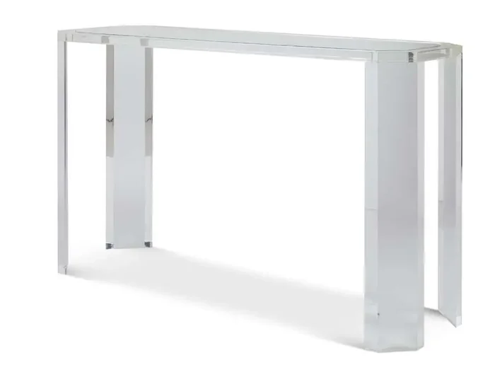 Century Furniture – Thomas OBrien – Phoenix Console Table – Glass Top – AEA-714-1