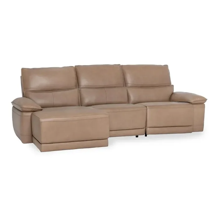 Classic Home – Branford Leather Power Recliner Sectional Sofa – 2207Sc11