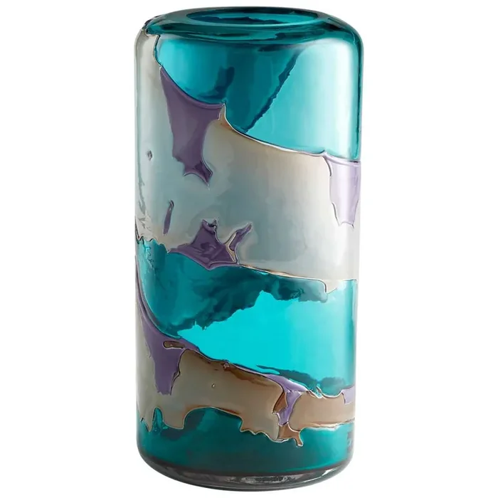 Cyan Design – Ahoy Vase in Blue – Medium – 10847