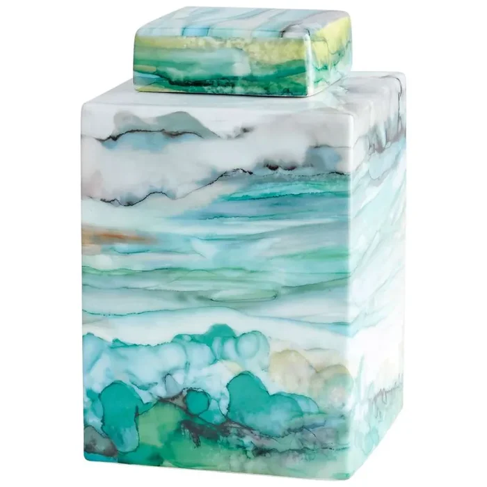 Cyan Design – Amal Gamation Container in Multi Colored – Small – 10425