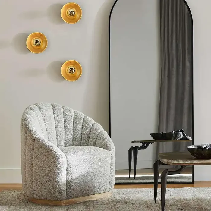 Cyan Design – Artemis Wall Mount in Noir and Gold Leaf – 10978