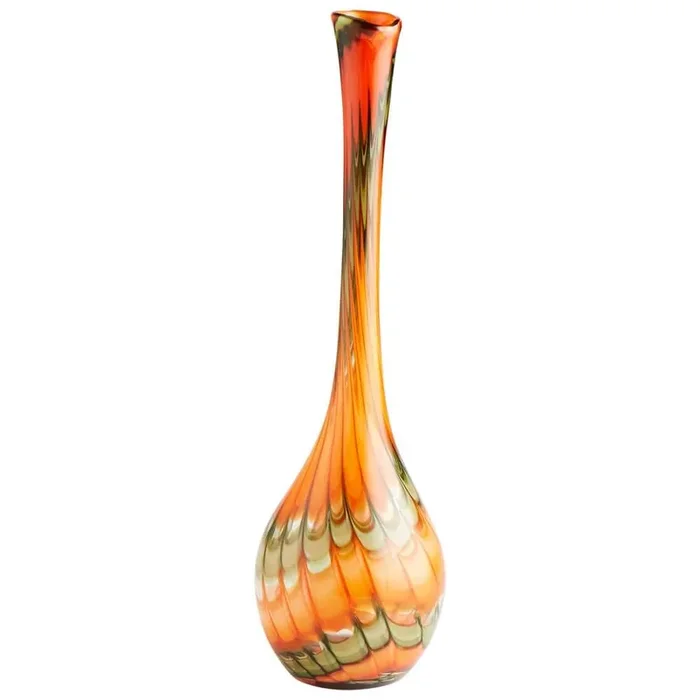 Cyan Design – Atu Vase in Orange – Medium – 07795