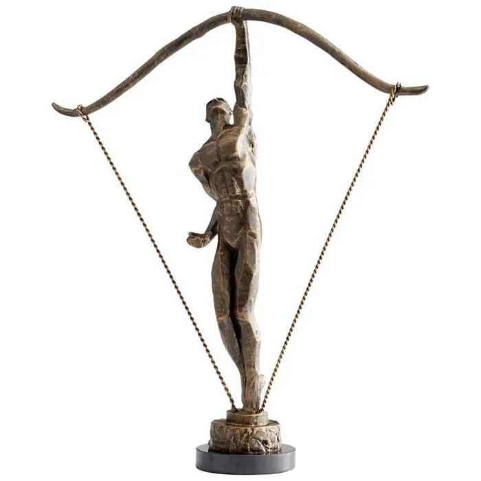 Cyan Design – Bowman Sculpture in Natural Iron – 10429
