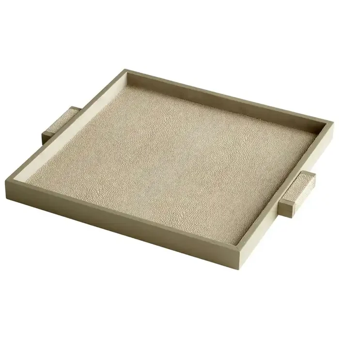 Cyan Design – Brooklyn Tray in Shagreen – Medium – 06009