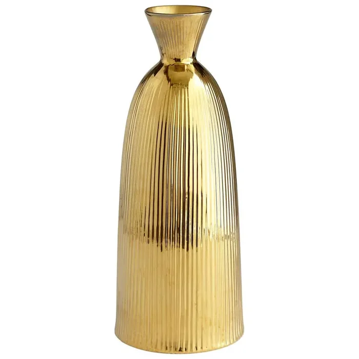 Cyan Design – Noor Vase in Gold – Medium – 07766