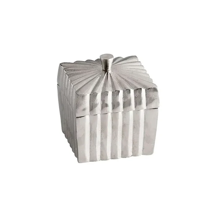 Cyan Design – Square Buckingham Cont in Silver – 09948_CLOSEOUT