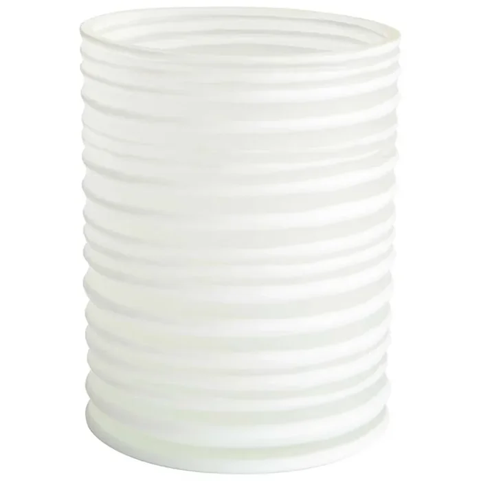 Cyan Design – St. Vincent Vase in White – Large – 06742 – CLOSEOUT