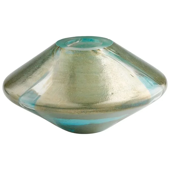Cyan Design – Stargate Vase in Green – Small – 07834