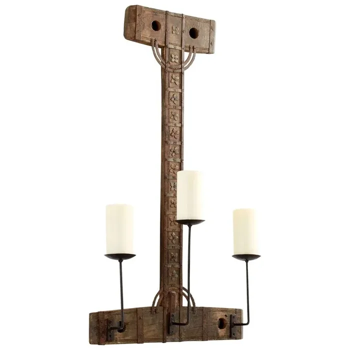 Cyan Design – Tallulah Candleholder in Rustic – 09765