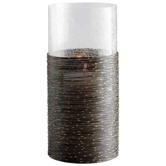 Cyan Design – Tara Candleholder in Antique Black – Large – 09704