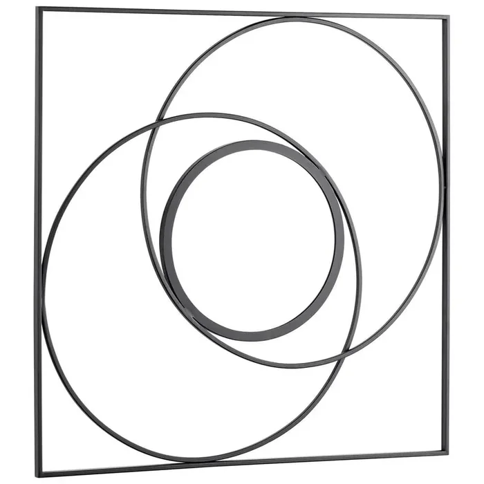 Cyan Design – Uberlappen Wall Art in Graphite – 10931
