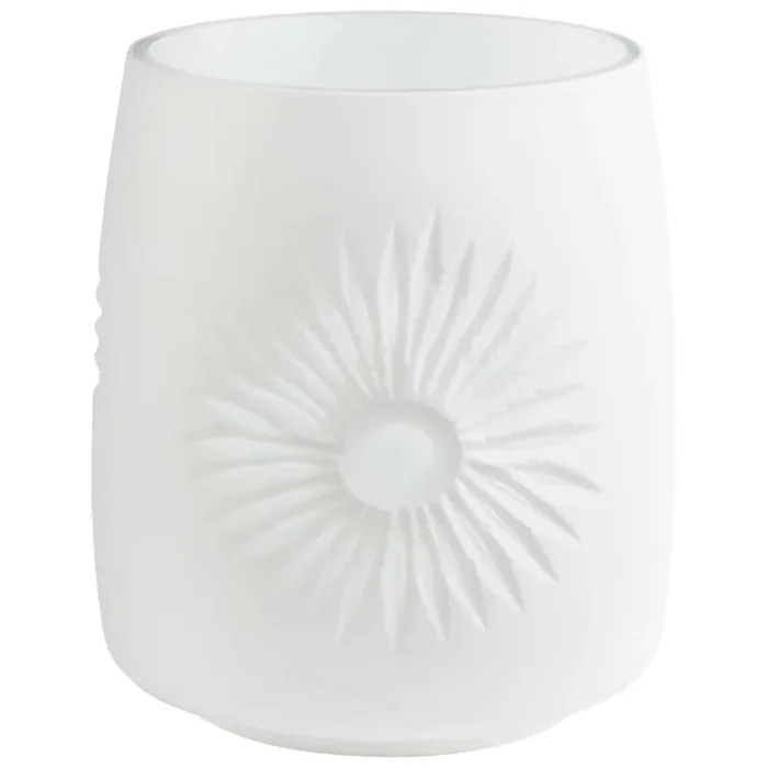Cyan Design – Vika Vase in White – Small – 07782 – CLOSEOUT
