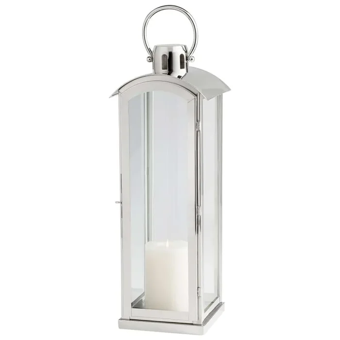 Cyan Design – Wilder Candleholder in Nickel – Large – 09748