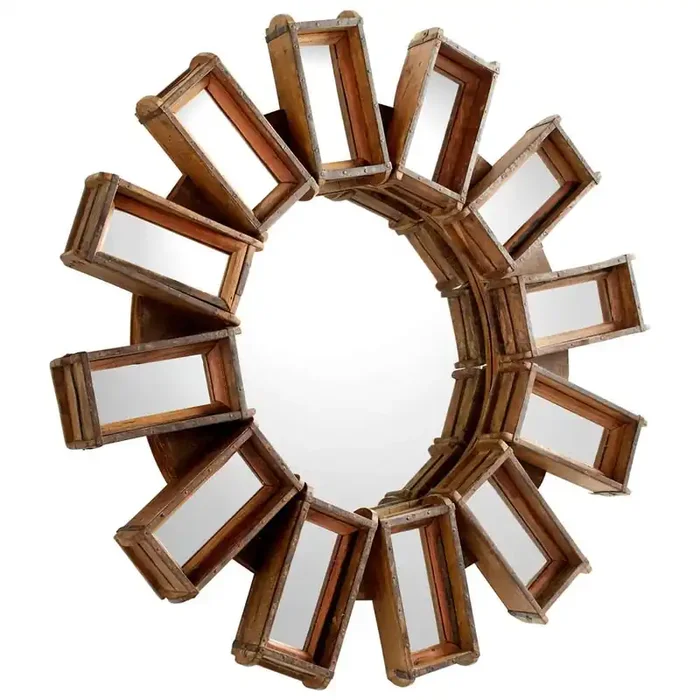 Cyan Design – Zenobia Mirror in Rustic – 09764 – CLOSEOUT