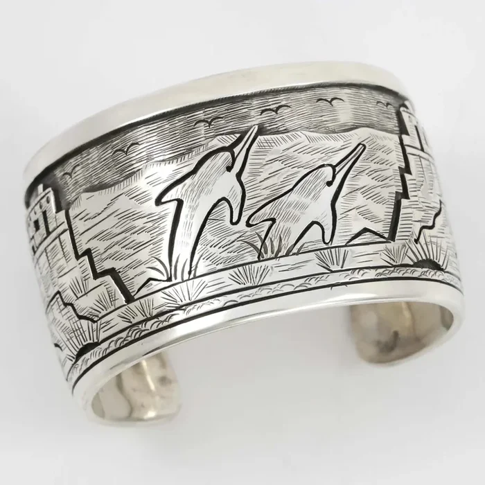 “Dolphins in the Desert” Cuff