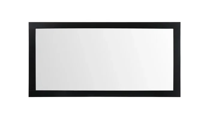 Elegant Furniture & Lighting – Aqua vanity mirror 72×36 inch in black – VM27236BK