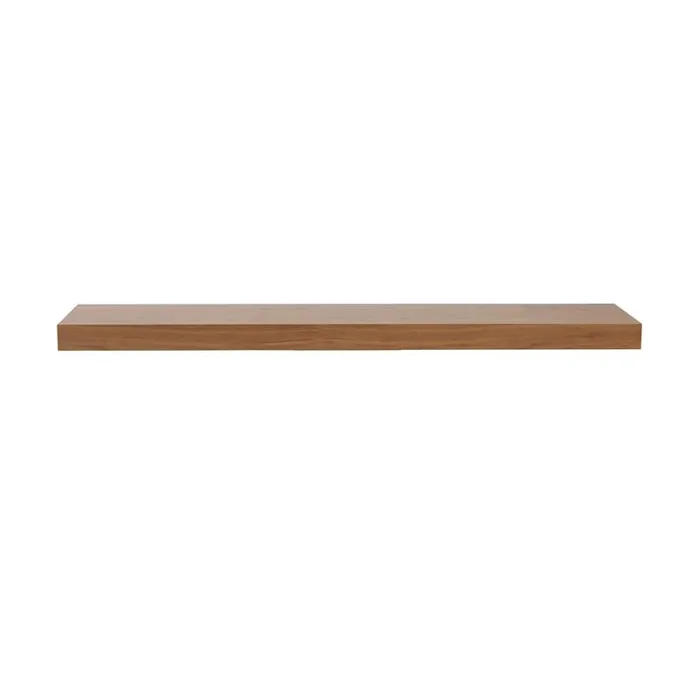Euro Style – Barney 43in Floating Shelf/Shelving in American Walnut – 09748WAL